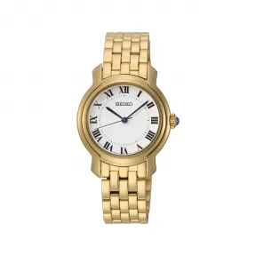 精工/Seiko discovermore系列 29.0MM 不锈钢 石英机芯 女表 SRZ520