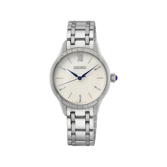 精工/Seiko discovermore系列 29.5MM 石英机芯 女表 SRZ543