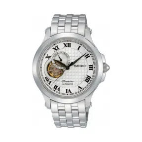 精工/Seiko Premier系列 不锈钢 自动机械机芯 男表 SSA021J1