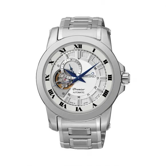 精工/Seiko Premier系列 不锈钢 自动机械机芯 男表 SSA213J1