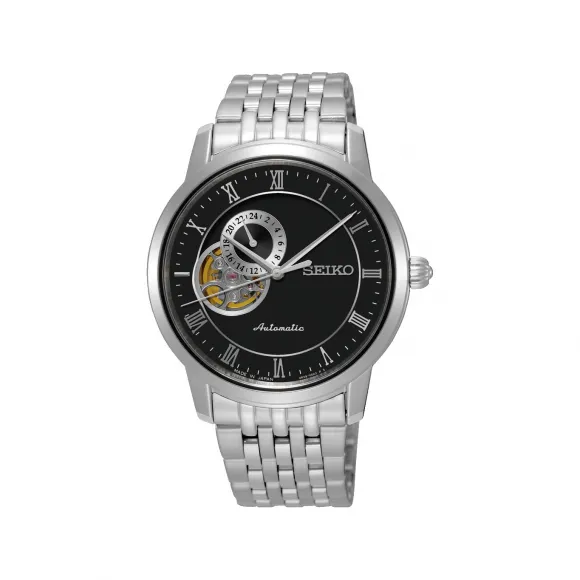精工/Seiko presage系列 39.2MM 不锈钢 自动机械机芯 男表 SSA271
