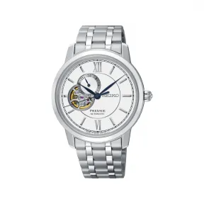 精工/Seiko presage系列 39.2MM 不锈钢 自动机械机芯 男表 SSA365