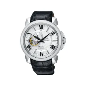 精工/Seiko seikopremier系列 42.9MM 不锈钢 自动机械机芯 男表 SSA373
