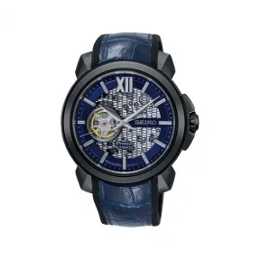 精工/Seiko seikopremier系列 42.9MM 不锈钢（硬涂层） 自动机械机芯 男表 SSA375