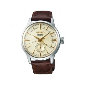 精工/Seiko presage系列 40.5MM 不锈钢 自动机械机芯 男表 SSA387
