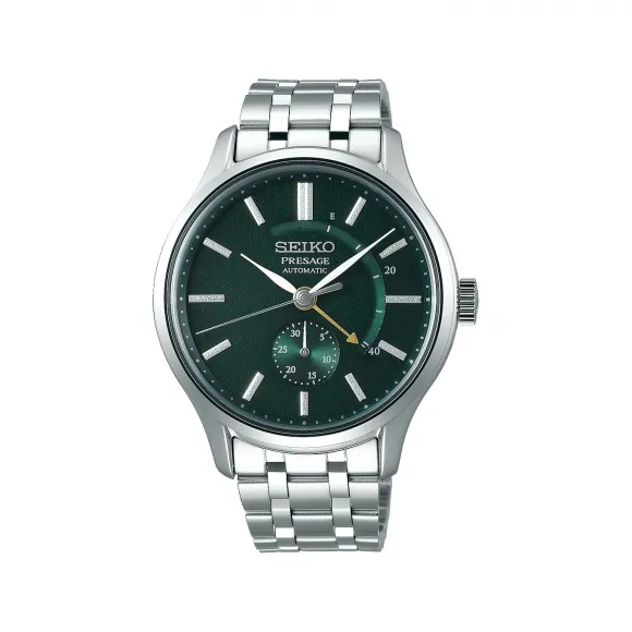 精工/Seiko presage系列 42.0MM 不锈钢 自动机械机芯 男表 SSA397