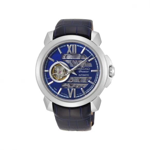 精工/Seiko seikopremier系列 42.9MM 不锈钢 自动机械机芯 男表 SSA399