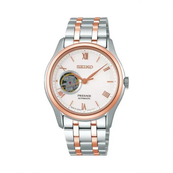 精工/Seiko 38.3 MM 精钢 自动机械机芯 男表 SSA412J1