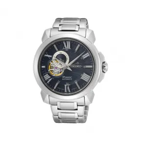 精工/Seiko seikopremier系列 42.9MM 不锈钢 自动机械机芯 男表 SSA415