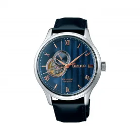 精工/Seiko presage系列 41.8MM 不锈钢 自动机械机芯 男表 SSA421