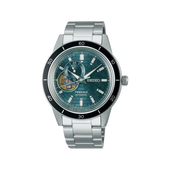 精工/Seiko 40.75 MM 精钢 自动机械机芯 男表 SSA445J1