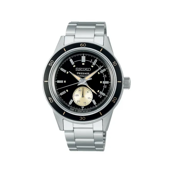 精工/Seiko presage系列 40.8MM 不锈钢 自动机械机芯 男表 SSA449