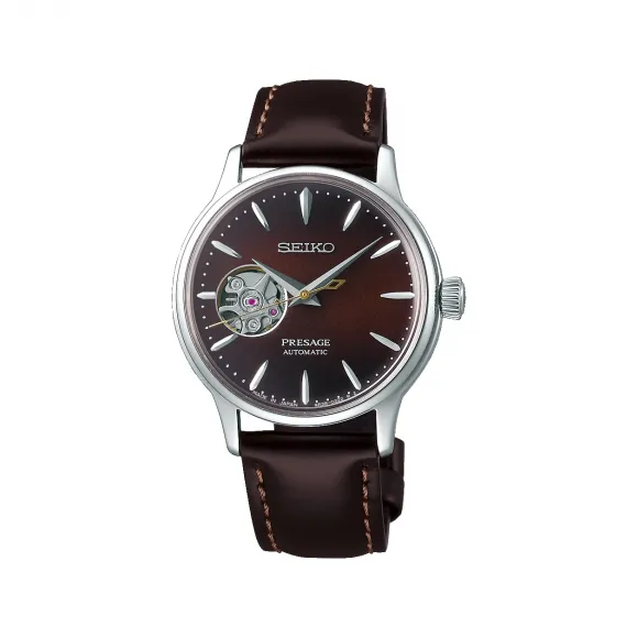 精工/Seiko presage系列 33.8MM 不锈钢 自动机械机芯 女表 SSA783