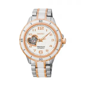 精工/Seiko 飞骏系列 不锈钢 自动机械机芯 女表 SSA884J1