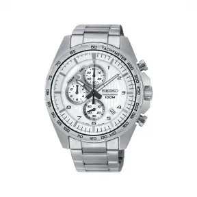 精工/Seiko discovermore系列 43.9MM 不锈钢 石英机芯 男表 SSB317