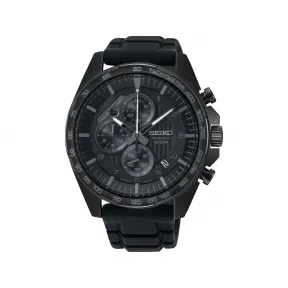精工/Seiko discovermore系列 43.9MM 不锈钢（硬涂层） 石英机芯 男表 SSB327
