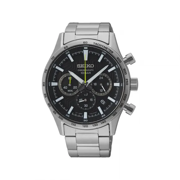 精工/Seiko discovermore系列 43.0MM 石英机芯 男表 SSB413
