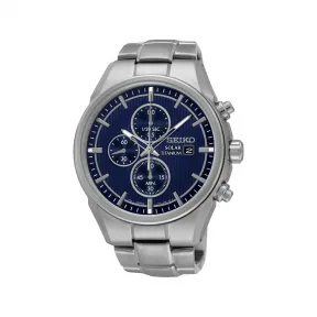 精工/Seiko discovermore系列 42.6MM 钛 太阳能 男表 SSC365