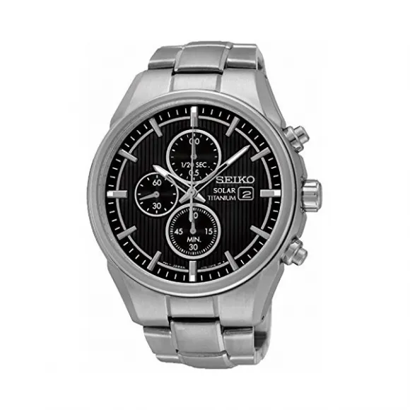 精工/Seiko Men'S系列 钛金属 Solar 男表 SSC367P1