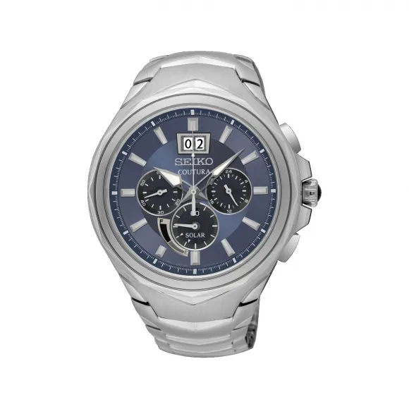 精工/Seiko Coutura系列 精钢 石英机芯 男表 SSC641