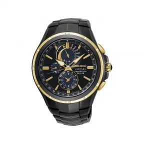 精工/Seiko coutura系列 44.0MM 不锈钢（硬涂层） 太阳能 男表 SSC698