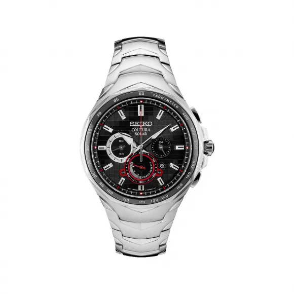 精工/Seiko discovermore系列 45.5MM 太阳能 男表 SSC743