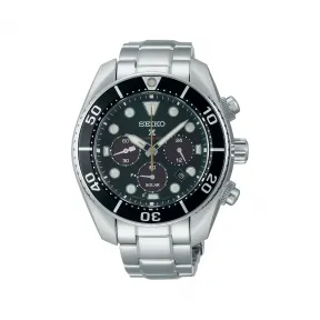 精工/Seiko prospex系列 44.5MM 不锈钢 太阳能 男表 SSC807