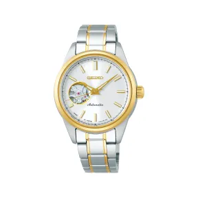 精工/Seiko seikoselection系列 34.2MM 不锈钢 自动机械机芯 女表 SSDE008