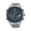 精工/Seiko Astron系列 钛金属，超抗磨碳素膜处理钛金属表壳；陶瓷表圈 太阳电能 男表 SSE005J1