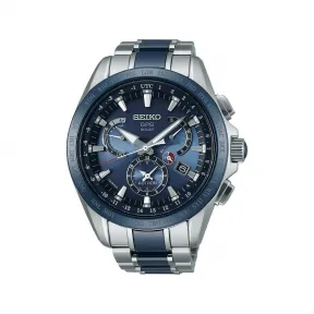 精工/Seiko astron系列 45.0MM 钛金属（超硬涂层），带陶瓷表圈 太阳能 男表 SSE043