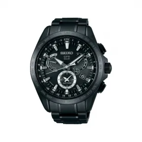 精工/Seiko astron系列 45.0MM 钛金属（硬质涂层），带陶瓷表圈 太阳能 男表 SSE049