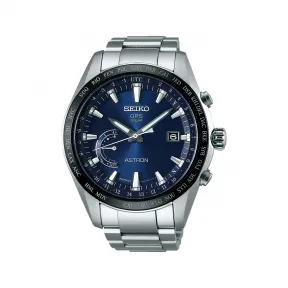 精工/Seiko astron系列 44.8MM 钛金属（超硬涂层），带陶瓷表圈 太阳能 男表 SSE109