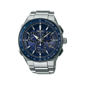 精工/Seiko astron系列 46.1MM 钛金属（超硬涂层），带陶瓷表圈 太阳能 男表 SSE127