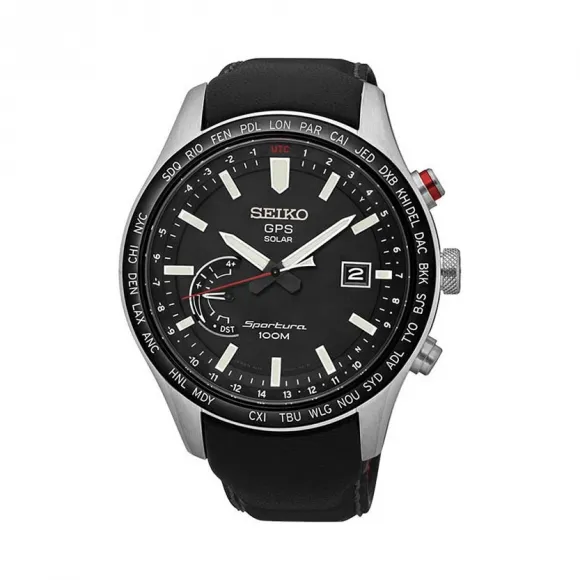 精工/Seiko 飞骏系列 不锈钢 太阳电能 男表 SSF007J1