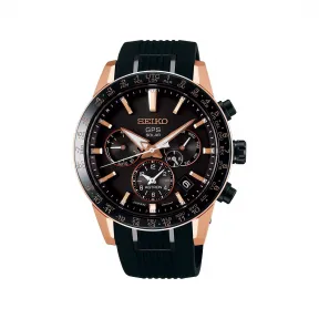精工/Seiko astron系列 42.9MM 钛金属陶瓷/钛金属表圈 太阳能 男表 SSH006