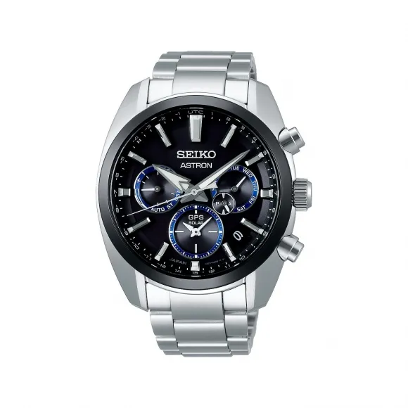 精工/Seiko astron系列 42.7MM 不锈钢 (超硬质镀膜) 太阳能 男表 SSH053