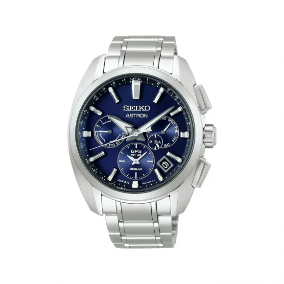 精工/Seiko astron系列 42.8MM 钛合金(超硬质镀膜) 太阳能 男表 SSH065