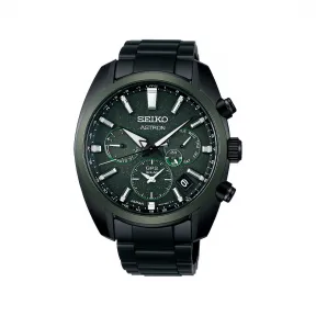 精工/Seiko astron系列 42.7MM 不锈钢(部分使用陶瓷) 太阳能 男表 SSH079