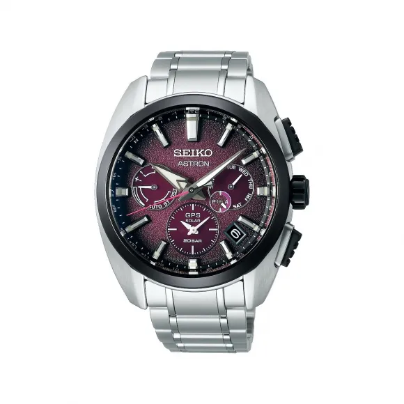 精工/Seiko astron系列 42.8MM 钛合金(超硬质镀膜) 太阳能 男表 SSH101