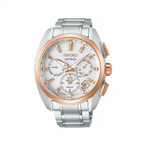 精工/Seiko astron系列 42.8MM 钛合金(超硬质镀膜) 太阳能 男表 SSH104