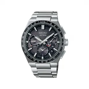 精工/Seiko astron系列 42.7MM 钛（超硬涂层） 太阳能 男表 SSH111
