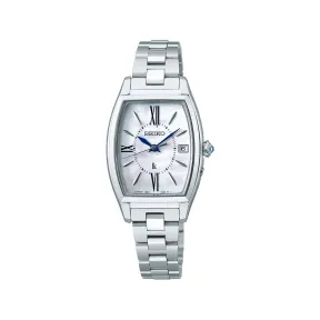 精工/Seiko lukia系列 纯钛 24.6MM 太阳能机芯 女表 SSQW071