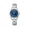 精工/Seiko Lukia系列 28.0MM 纯钛 太阳无线电波校正 女士 SSQW075