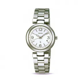 精工/Seiko Lukia系列 不锈钢 石英机芯 女表 SSVK061