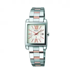 精工/Seiko Lukia系列 不锈钢 石英机芯 男表 SSVK135J