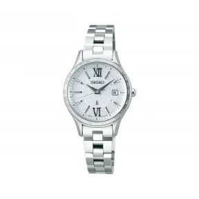 精工/Seiko Lukia系列 27.5MM 防锈的 太阳无线电波校正 女士 SSVV081