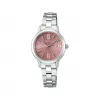 精工/Seiko Lukia系列 27.5MM 防锈的 太阳无线电波校正 女士 SSVW219