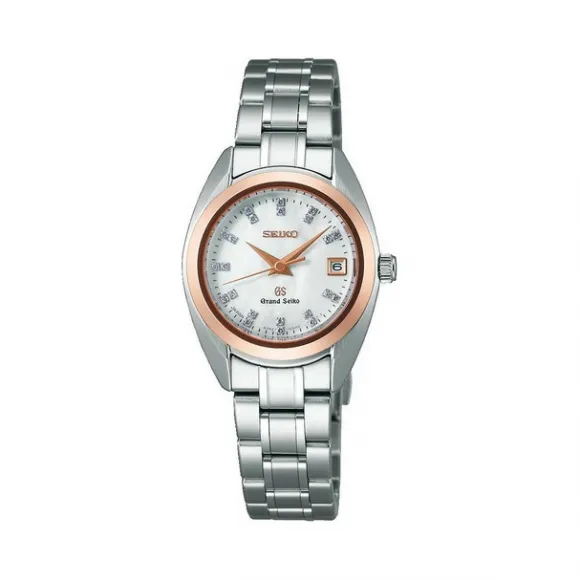 精工/Seiko Grand 系列 玫瑰金 石英机芯 女表 STGF086
