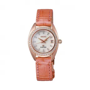精工/Seiko Grand 系列 玫瑰金 石英机芯 女表 STGF102
