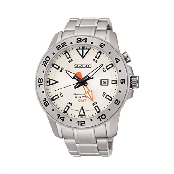 精工/Seiko Sportura系列 不锈钢 Kinetic SUN025P1
